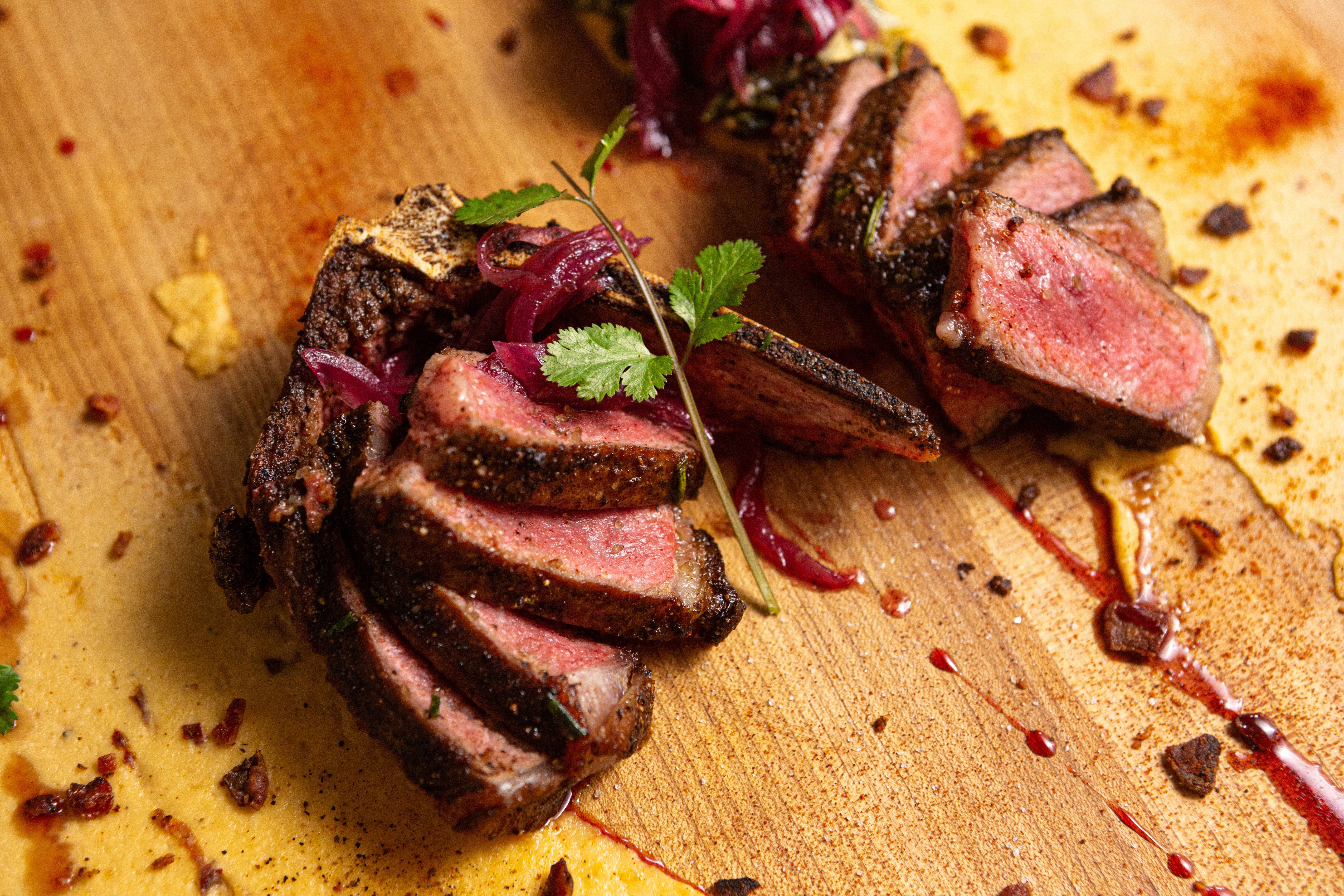 USDA Prime Meyer Ranch Bone-In New York Strip (18oz) - Image 3