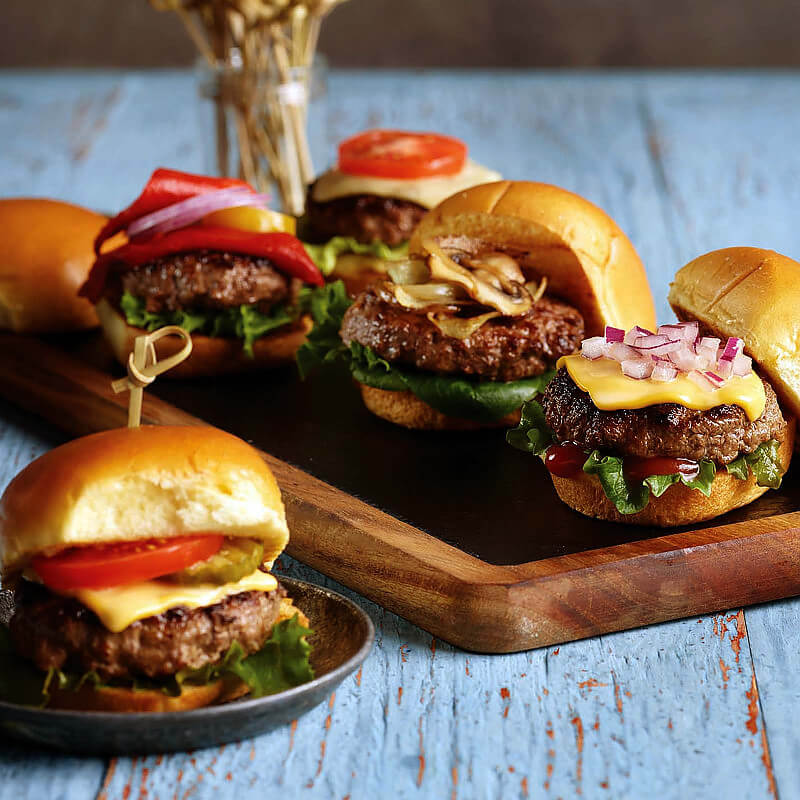 USDA Prime Brisket, Short Rib & Chuck Slider (8 pack-2oz)